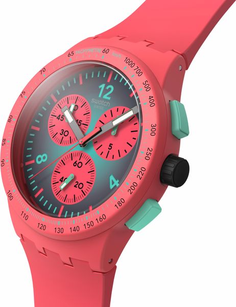 Swatch PARADISO KINETIKO SUSP100 Unisex horloge Swatch PARADISO KINETIKO SUSP100 Unisex horloge