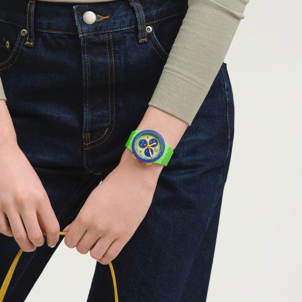 Swatch FLOWING FRESHLY SUSG101 Orologio unisex Swatch FLOWING FRESHLY SUSG101 Orologio unisex