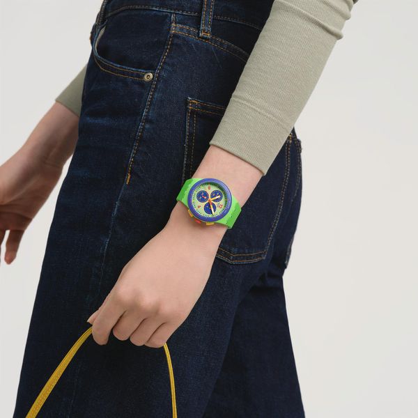 Swatch FLOWING FRESHLY SUSG101 Orologio unisex Swatch FLOWING FRESHLY SUSG101 Orologio unisex