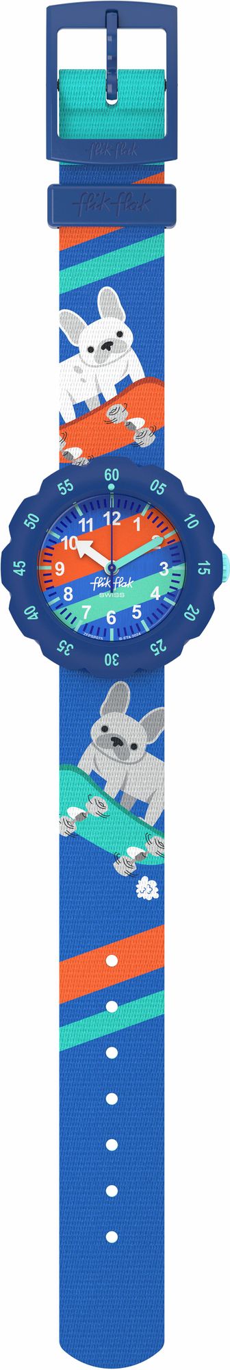 Flik Flak SKATING FRENCHIE FPSP075 orologio per bambino