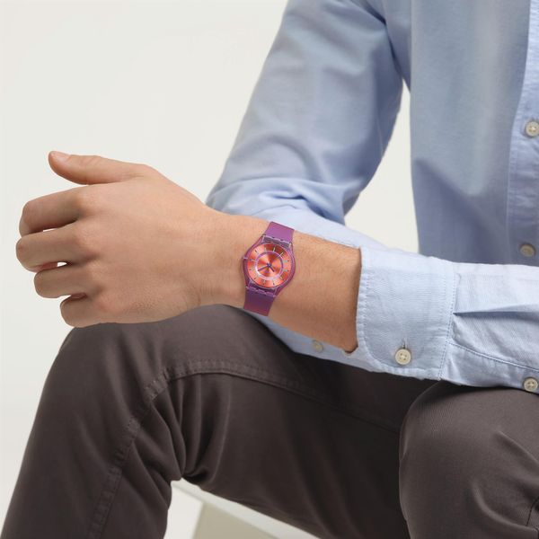 Swatch SWEET STRAWBERRY DREAM SS08V108 Montre Unisexe Swatch SWEET STRAWBERRY DREAM SS08V108 Montre Unisexe