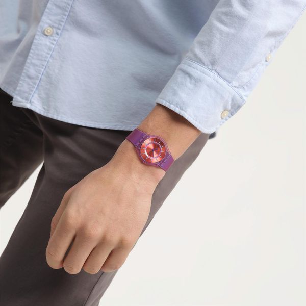 Swatch SWEET STRAWBERRY DREAM SS08V108 Montre Unisexe Swatch SWEET STRAWBERRY DREAM SS08V108 Montre Unisexe
