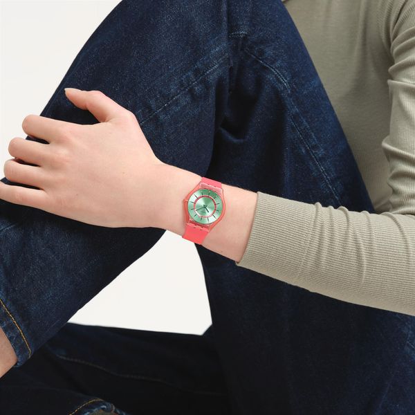 Swatch MINTY MANGO DREAM SS08P111 Orologio unisex Swatch MINTY MANGO DREAM SS08P111 Orologio unisex
