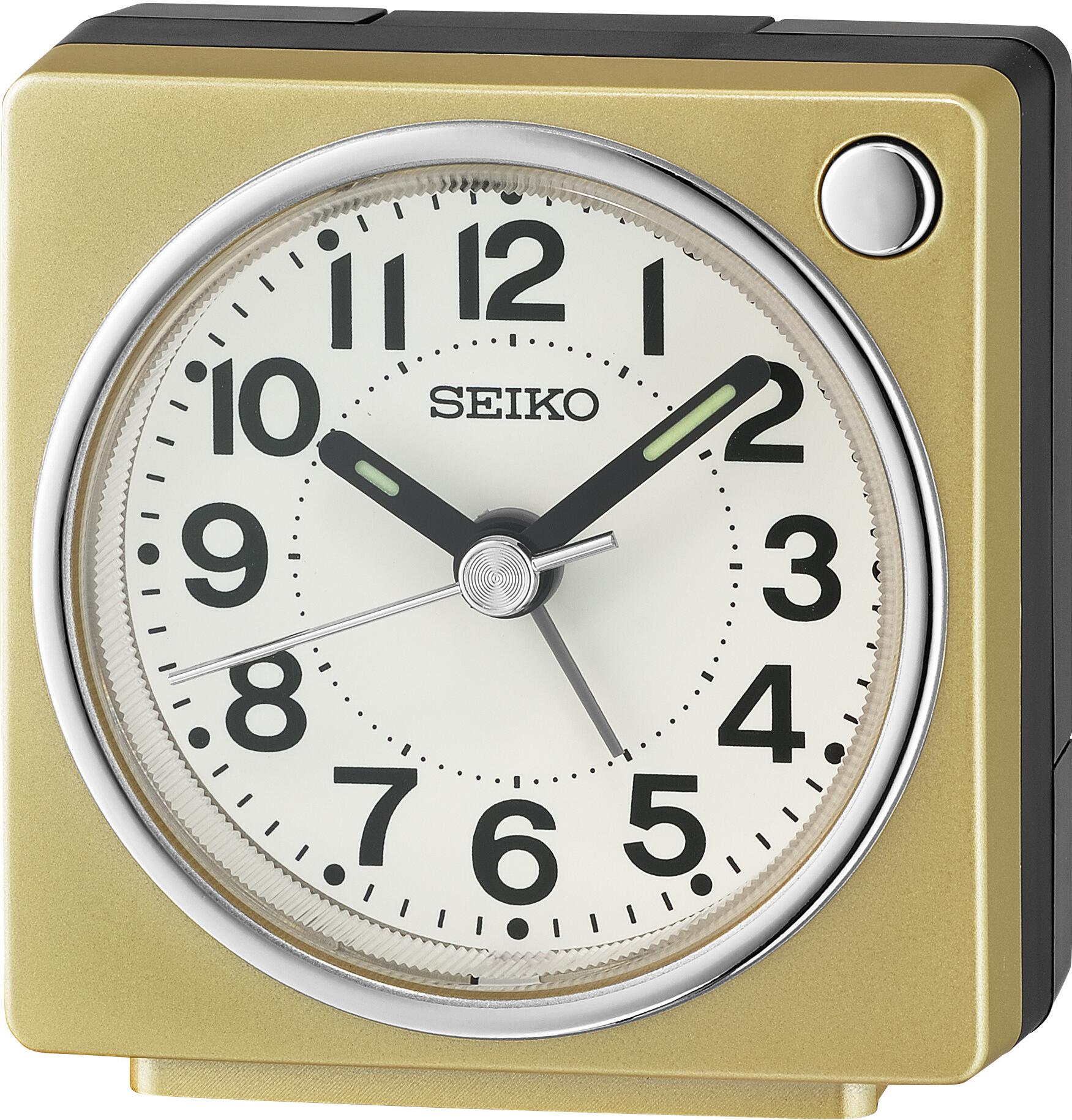 Seiko Clocks QHE196G Alarm Clock