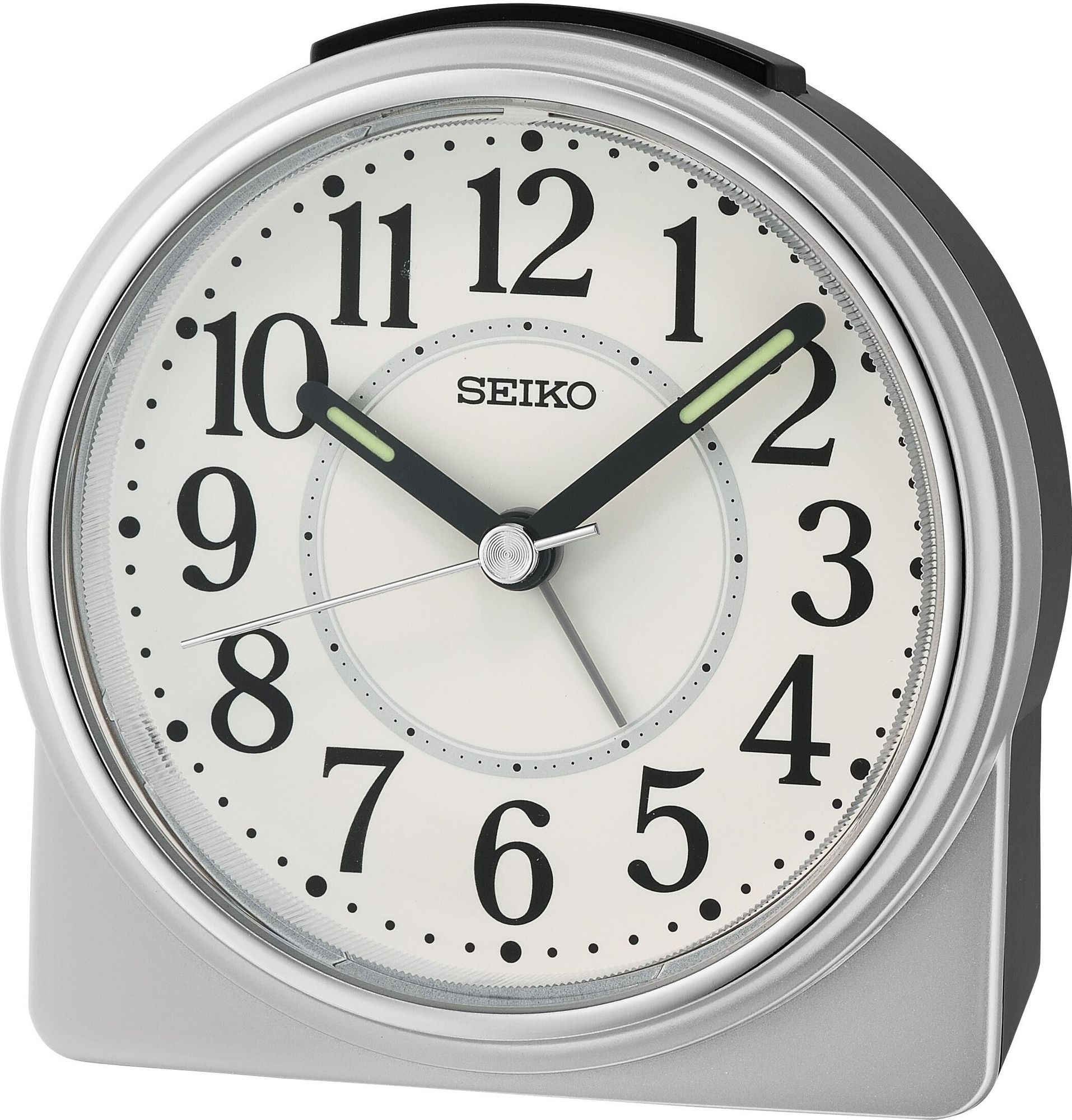 Seiko Clocks QHE198S Tischuhr Mit Alarm