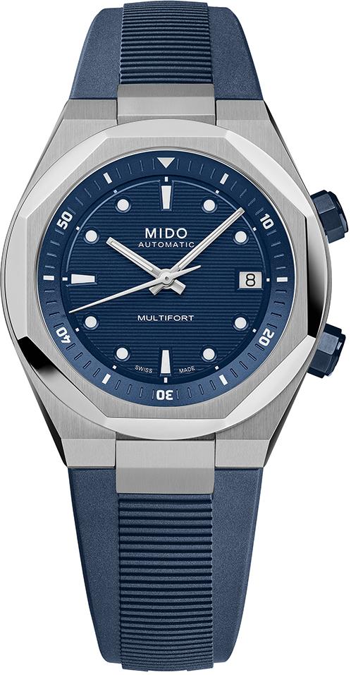 Mido MULTIFORT 8 TWO CROWNS M047.507.17.041.00 Orologio automatico uomo