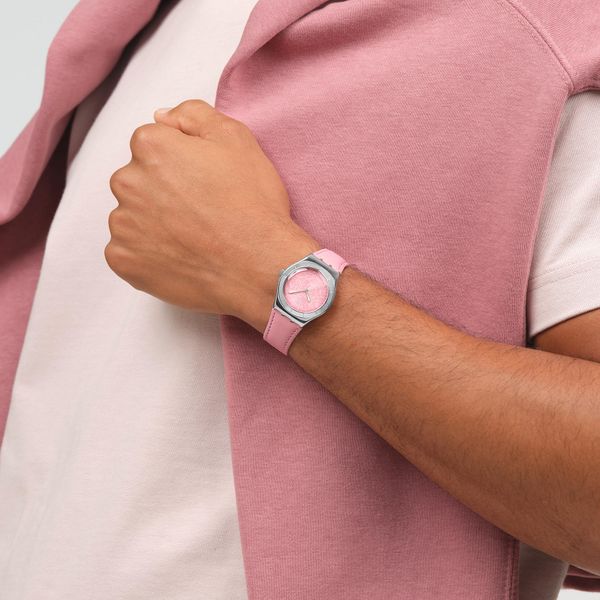 Swatch PINK PETAL PROMISE YLS234 Montre Bracelet pour femmes Swatch PINK PETAL PROMISE YLS234 Montre Bracelet pour femmes