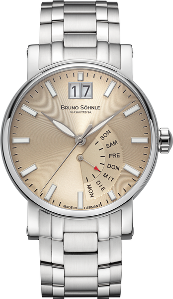BRUNO SÖHNLE UHRENATELIER GLASHÜTTE/SA Pesaro I 17-13073-842 Montre-Bracelet pour hommes BRUNO SÖHNLE UHRENATELIER GLASHÜTTE/SA Pesaro I 17-13073-842 Montre-Bracelet pour hommes