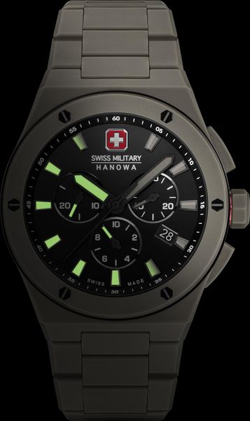 Swiss Military Hanowa SIDEWINDER CERAMIC SMWGI0002285 Chronographe pour homme Swiss Military Hanowa SIDEWINDER CERAMIC SMWGI0002285 Chronographe pour homme