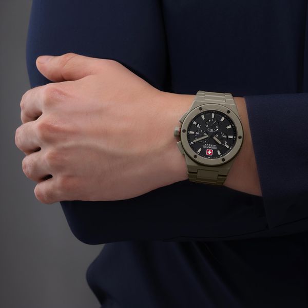Swiss Military Hanowa SIDEWINDER CERAMIC SMWGI0002285 Chronographe pour homme Swiss Military Hanowa SIDEWINDER CERAMIC SMWGI0002285 Chronographe pour homme