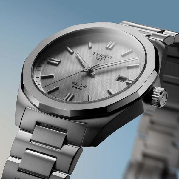 Tissot PRC 100 Solar T151.422.11.031.00 Montre-Bracelet pour hommes Alimentation Solaire Tissot PRC 100 Solar T151.422.11.031.00 Montre-Bracelet pour hommes Alimentation Solaire