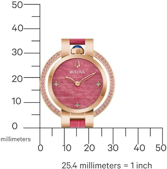 Bulova Rubaiyat 97R103 Dames armbandhorloge Bulova Rubaiyat 97R103 Dames armbandhorloge