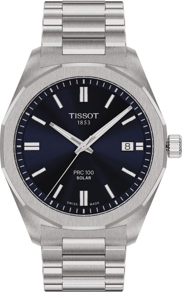Tissot PRC 100 Solar T151.422.11.041.00 Montre-Bracelet pour hommes Alimentation Solaire