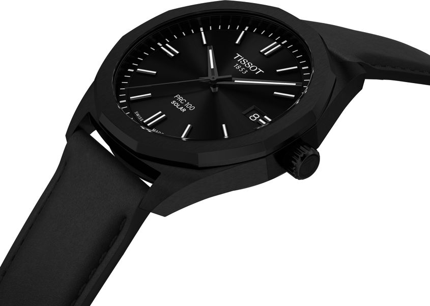 Tissot PRC 100 Solar T151.422.36.051.00 Montre-Bracelet pour hommes Alimentation Solaire