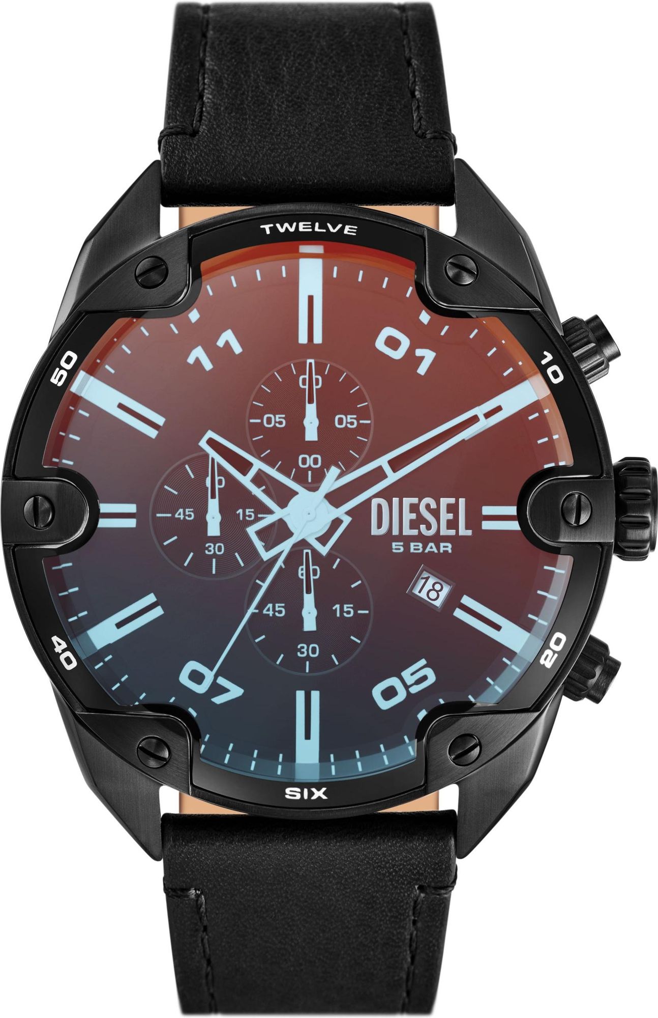 DIESEL SPIKED DZ4667 Herenchronograaf DIESEL SPIKED DZ4667 Herenchronograaf