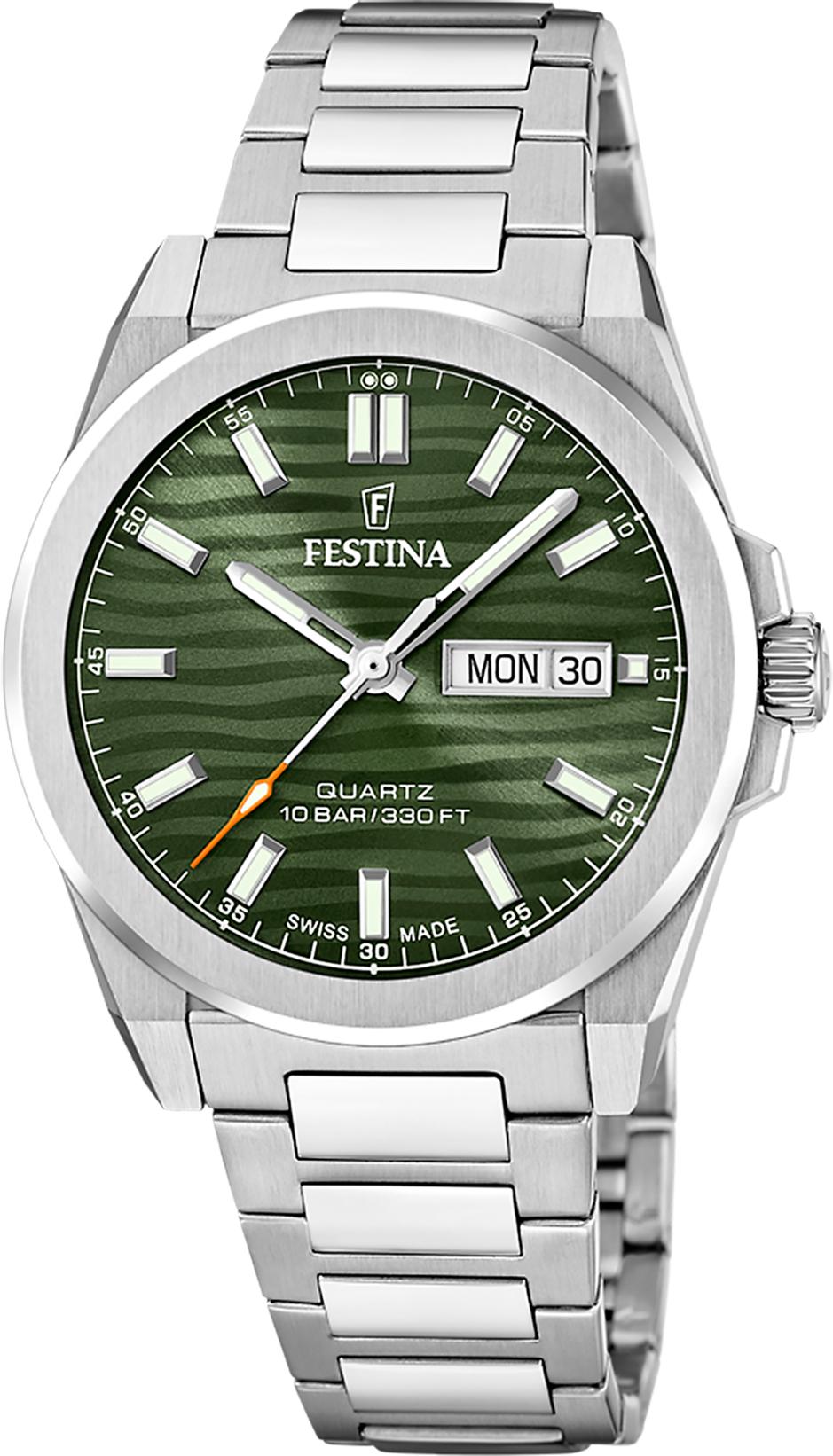 Festina CLASSIQUES ACIER F20073/4 Reloj de Pulsera para hombres Festina CLASSIQUES ACIER F20073/4 Reloj de Pulsera para hombres
