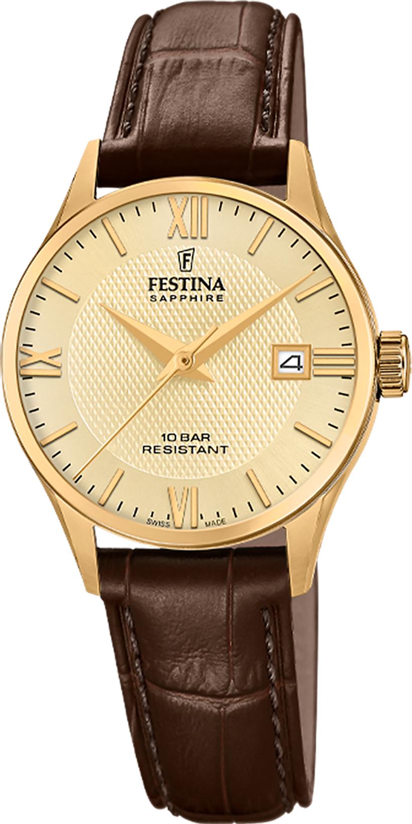Festina CLASSIQUES CUIR F20011/6 Orologio da polso donna Festina CLASSIQUES CUIR F20011/6 Orologio da polso donna