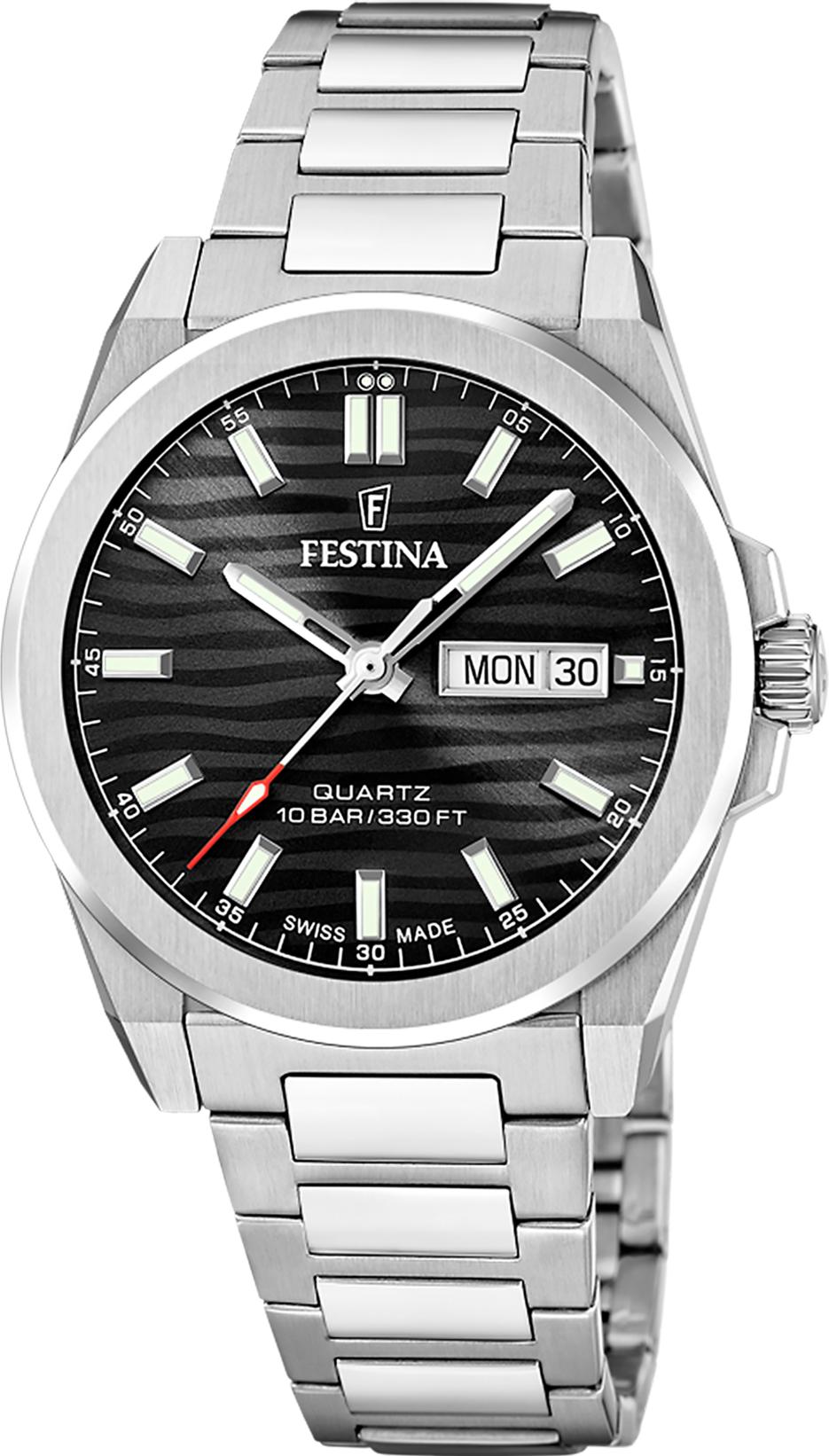 Festina CLASSIQUES ACIER F20073/5 Heren armbandhorloge Festina CLASSIQUES ACIER F20073/5 Heren armbandhorloge