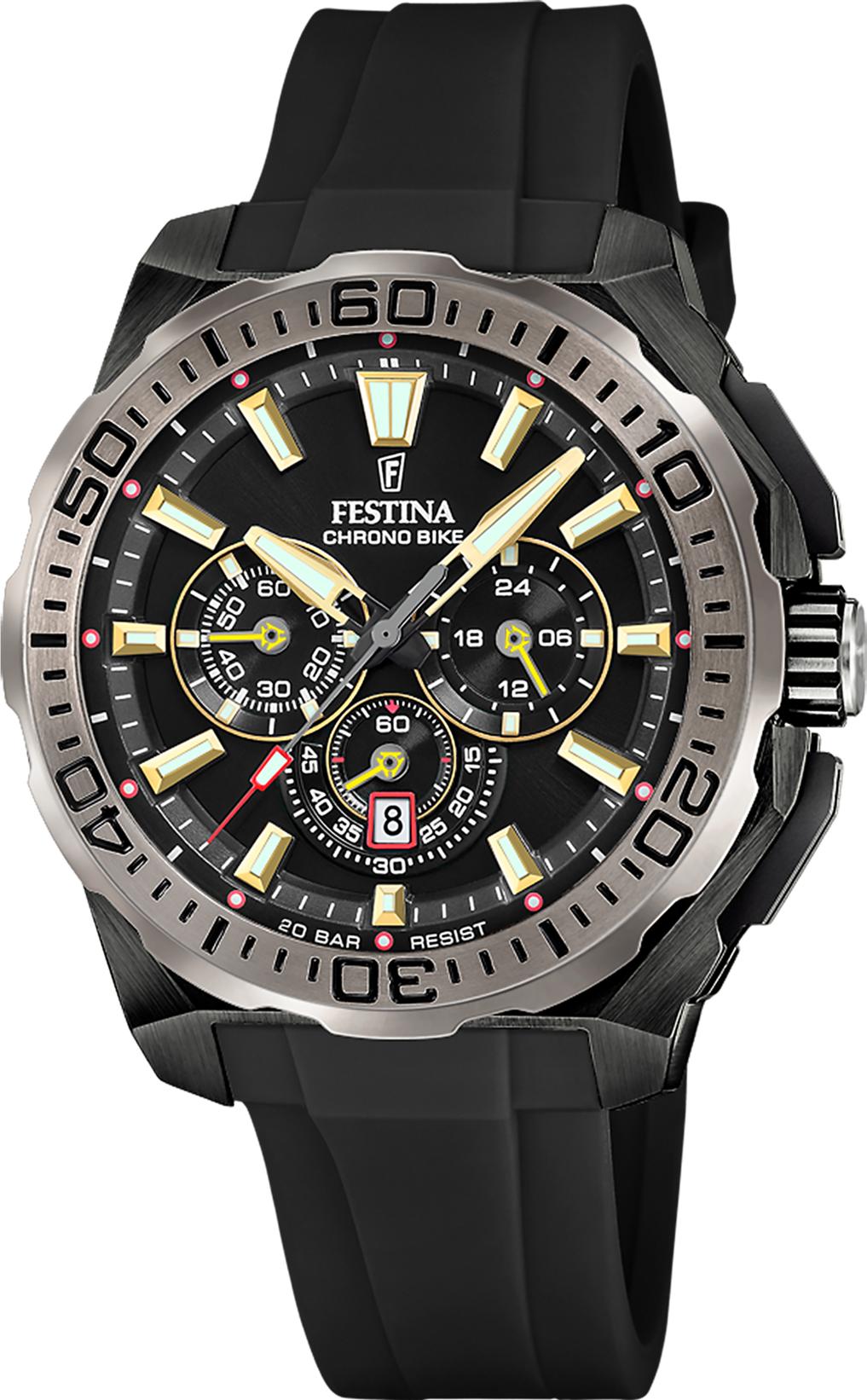 Festina CHRONO BIKE F20726/3 Herenchronograaf Festina CHRONO BIKE F20726/3 Herenchronograaf
