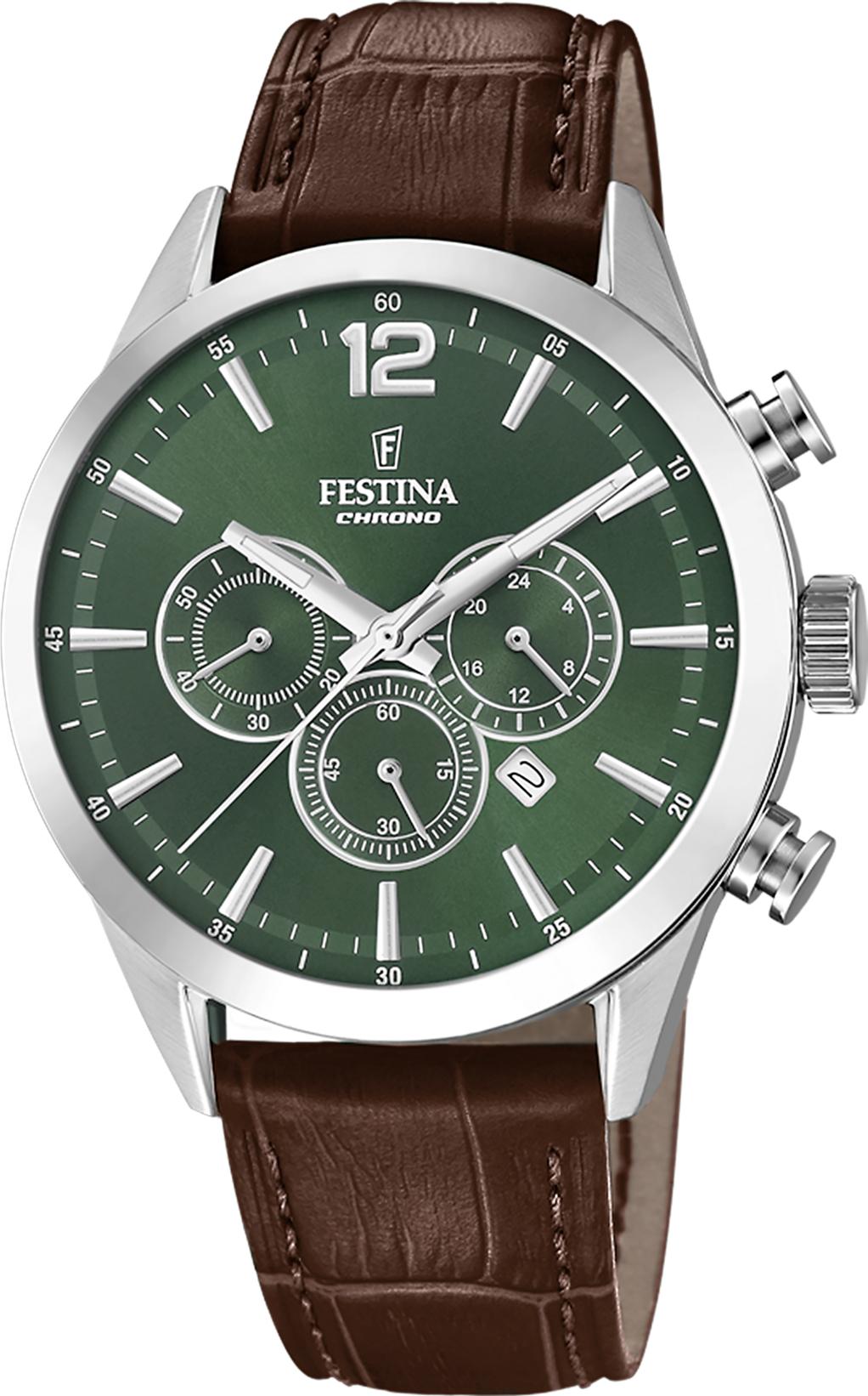 Festina TIMELESS CHRONOGRAPH F20542/8 Cronógrafo para hombres Festina TIMELESS CHRONOGRAPH F20542/8 Cronógrafo para hombres