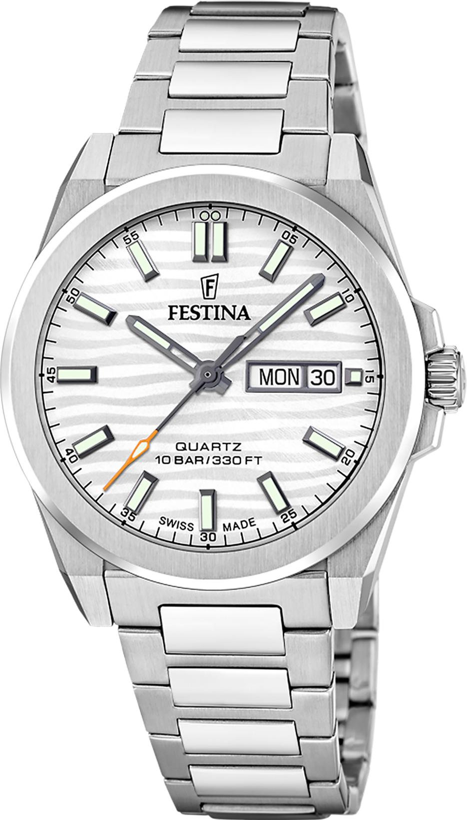 Festina CLASSIQUES ACIER F20073/1 Heren armbandhorloge Festina CLASSIQUES ACIER F20073/1 Heren armbandhorloge