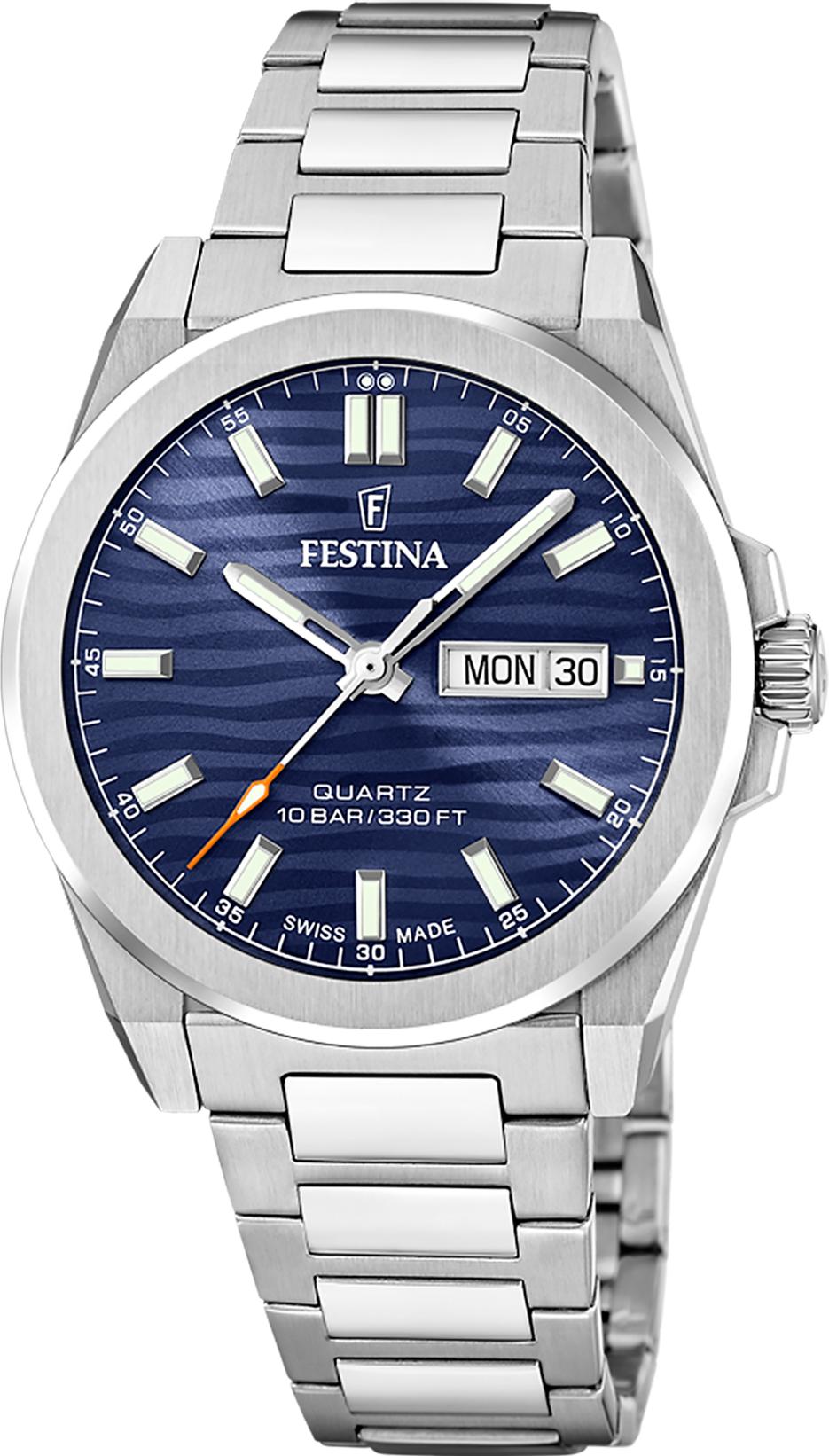 Festina CLASSIQUES ACIER F20073/2 Orologio da polso uomo Festina CLASSIQUES ACIER F20073/2 Orologio da polso uomo