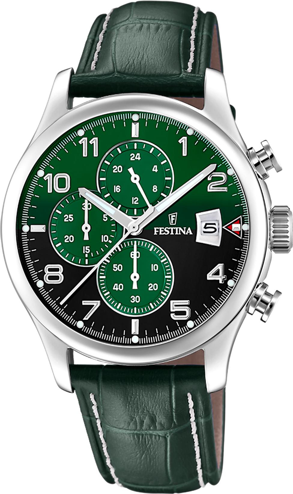 Festina TIMELESS CHRONOGRAPH F20375/8 Cronógrafo para hombres Festina TIMELESS CHRONOGRAPH F20375/8 Cronógrafo para hombres
