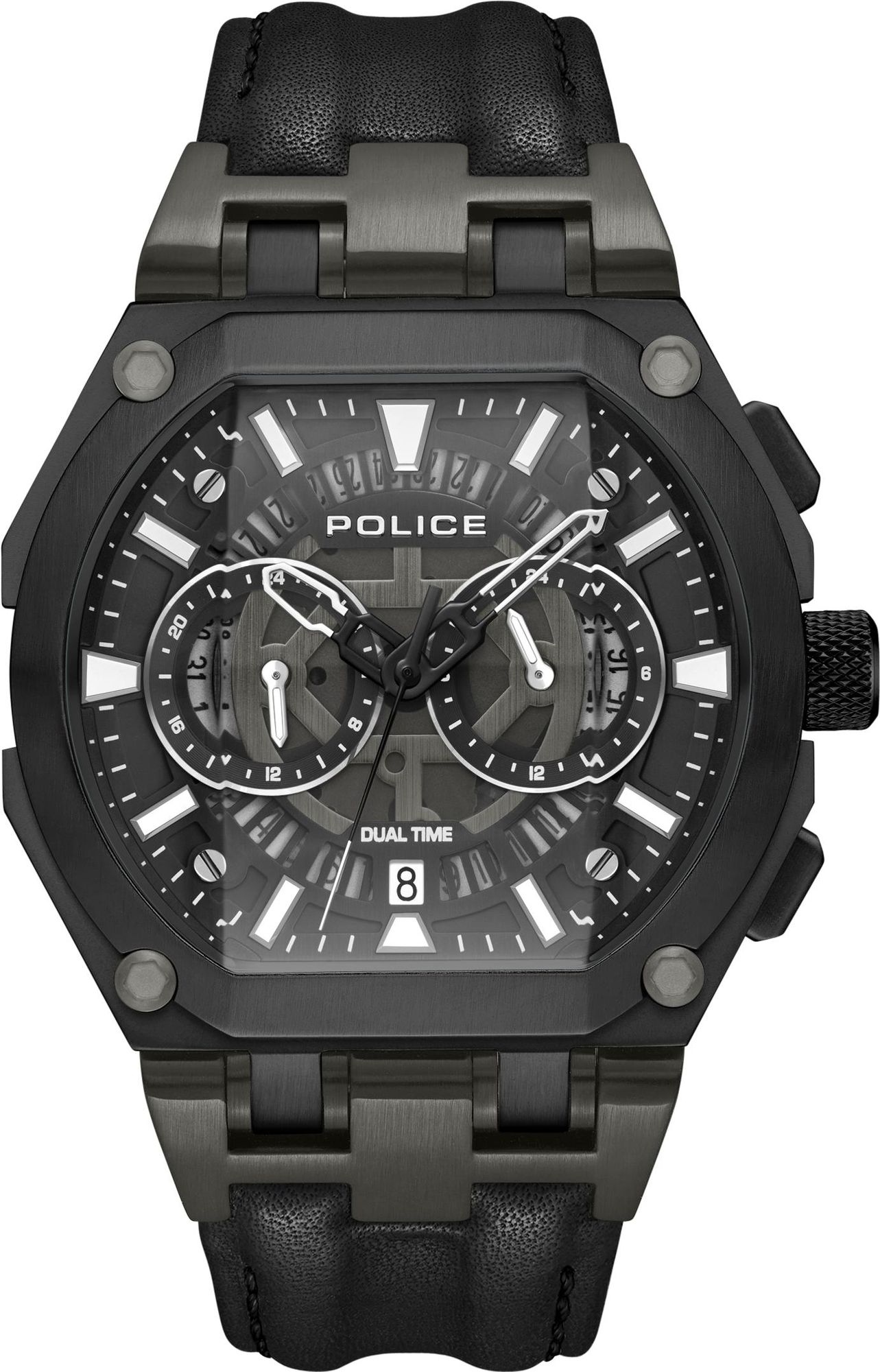 Police SHIELD PEWGF0054401 Cronógrafo para hombres Pantalla Dual Police SHIELD PEWGF0054401 Cronógrafo para hombres Pantalla Dual