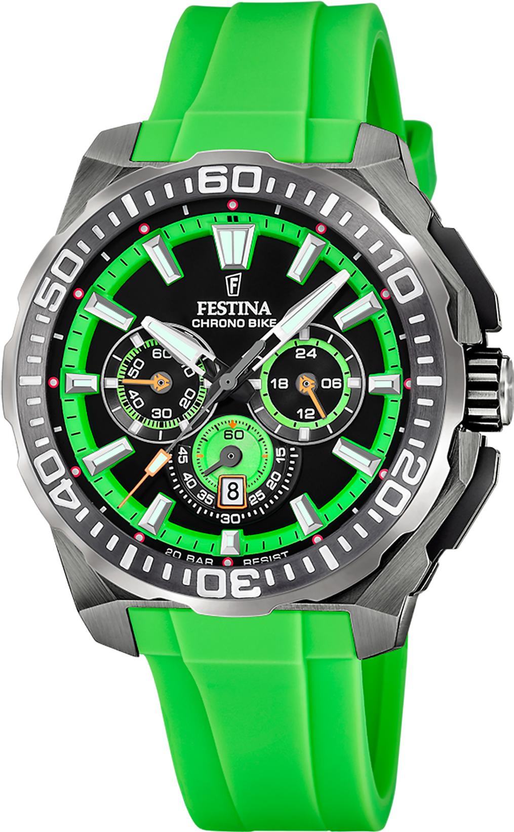 Festina CHRONO BIKE F20725/3 Cronógrafo para hombres Festina CHRONO BIKE F20725/3 Cronógrafo para hombres
