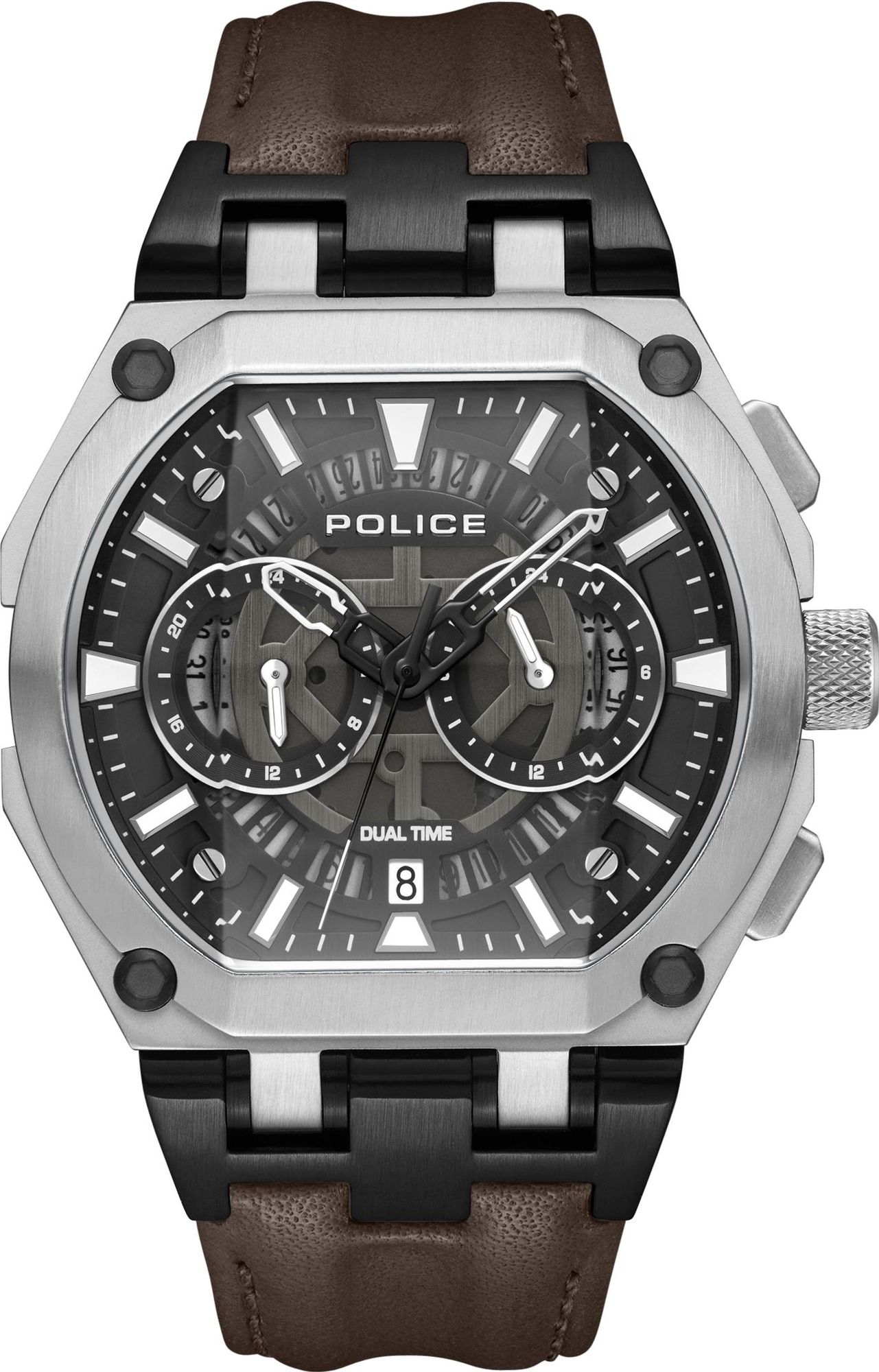 Police SHIELD PEWGF0054403 Cronografo uomo Doppio quadrante Police SHIELD PEWGF0054403 Cronografo uomo Doppio quadrante