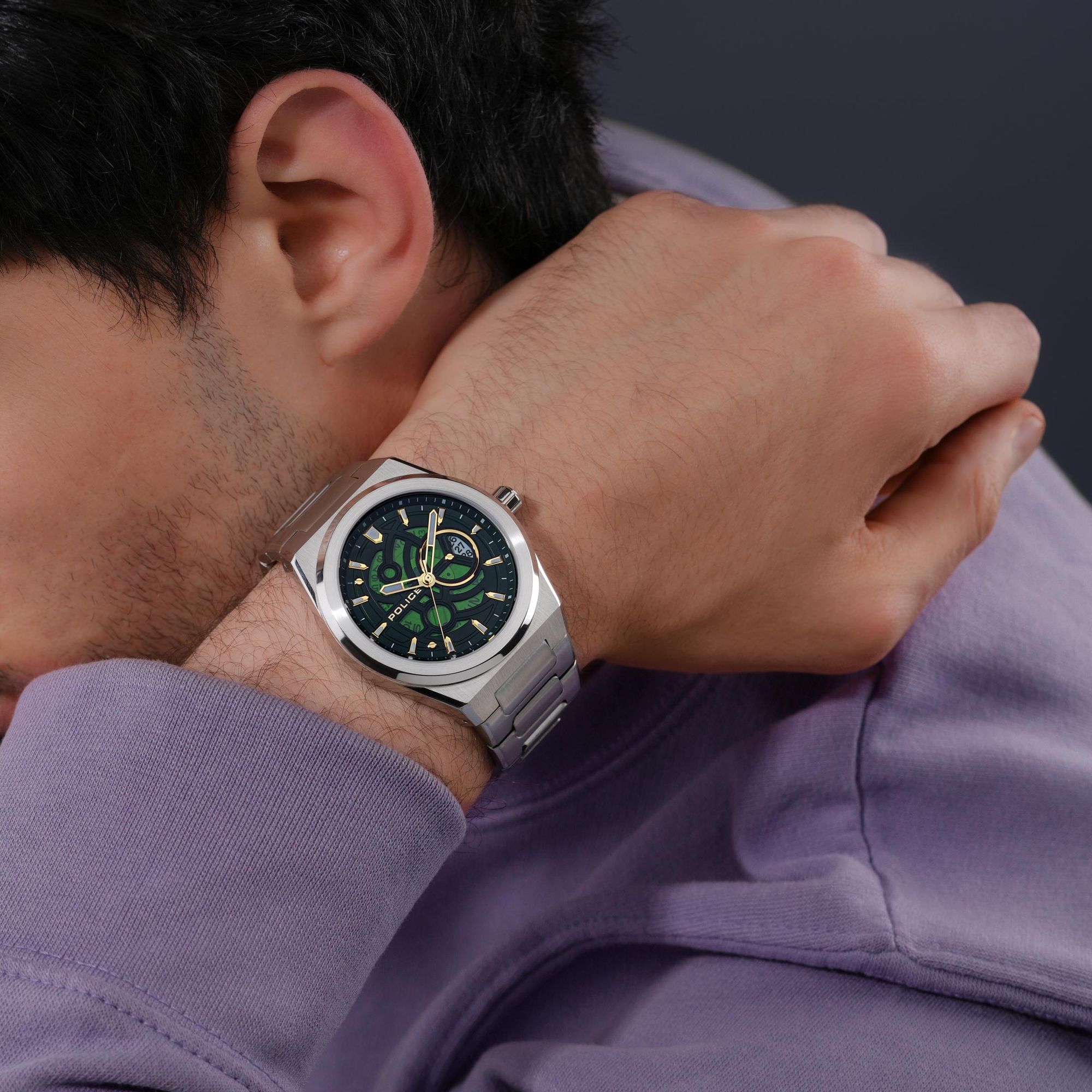 Police OFSET PEWGH2239103 Heren armbandhorloge Police OFSET PEWGH2239103 Heren armbandhorloge
