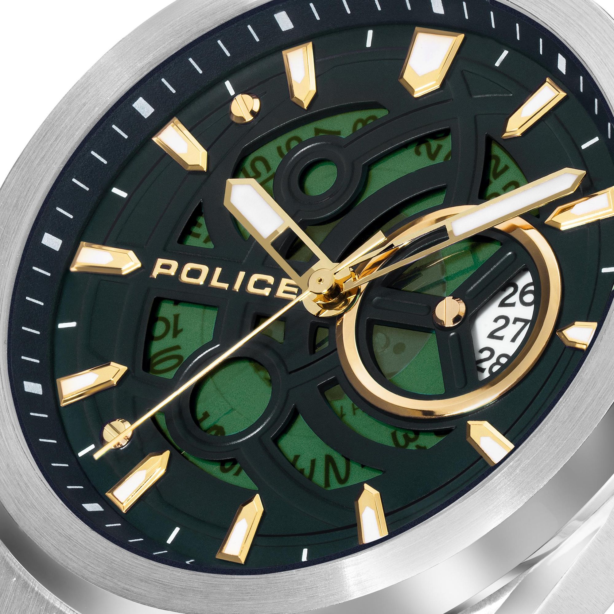 Police OFSET PEWGH2239103 Heren armbandhorloge Police OFSET PEWGH2239103 Heren armbandhorloge