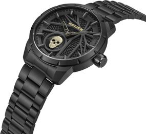 Police Orologio Uomo PL15715JSG.02AM: Cronografo Quarzo In Acciaio Dorato, Vetro Minerale