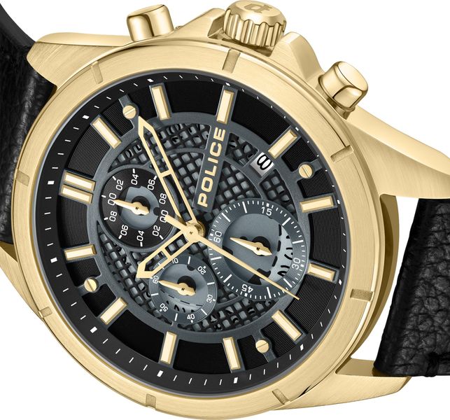 Police BURBANK PEWGC0054001 Chronographe pour homme Police BURBANK PEWGC0054001 Chronographe pour homme