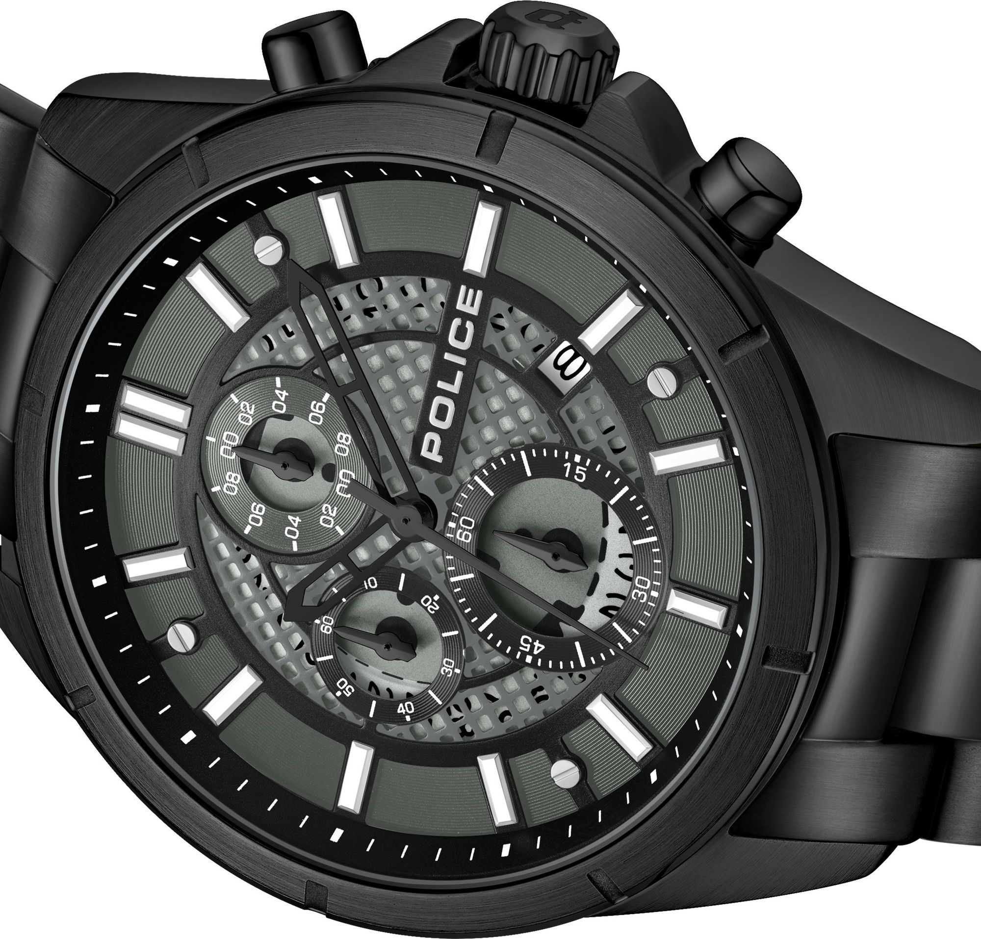 Police BURBANK PEWGI0054004 Herrenchronograph Police BURBANK PEWGI0054004 Herrenchronograph