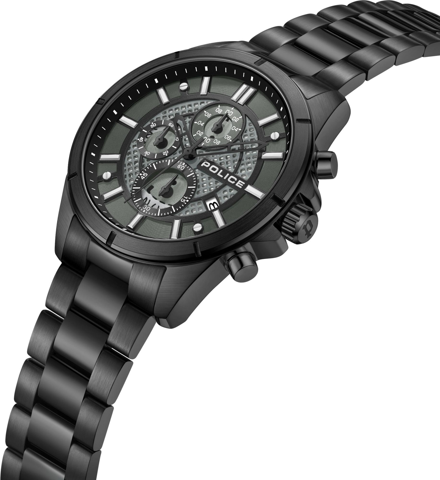 Police BURBANK PEWGI0054004 Herrenchronograph Police BURBANK PEWGI0054004 Herrenchronograph