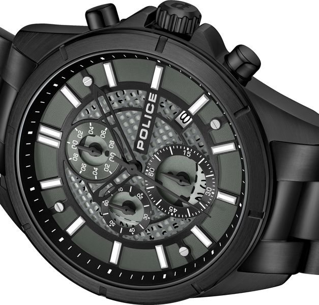 Police BURBANK PEWGI0054004 Chronographe pour homme Police BURBANK PEWGI0054004 Chronographe pour homme