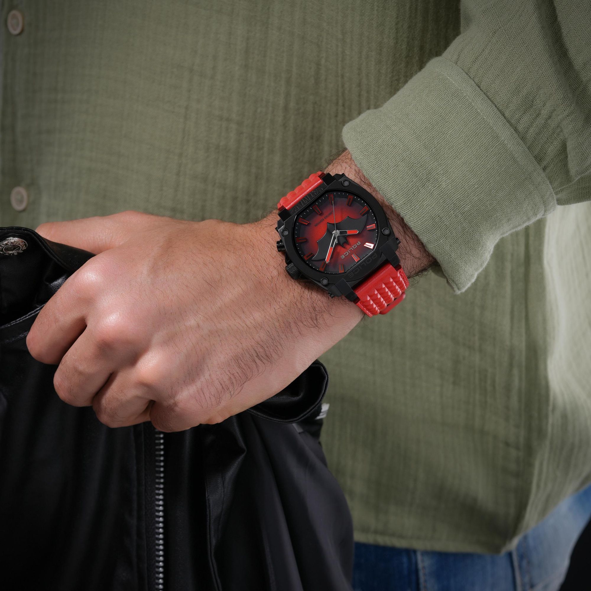 Police BATMAN PEWGD0022604 Heren armbandhorloge Police BATMAN PEWGD0022604 Heren armbandhorloge
