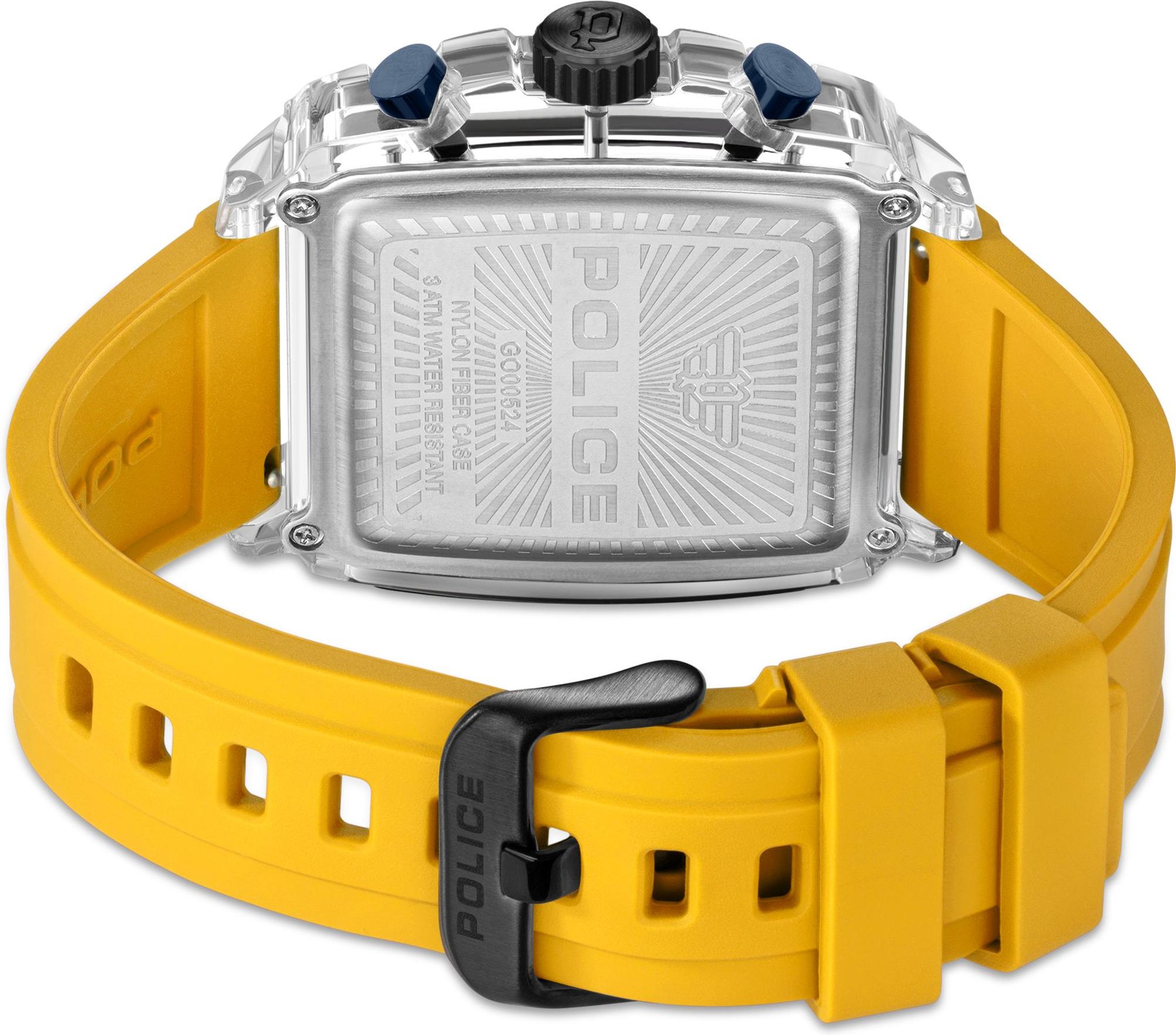 Police CLOUT PEWGO0052402-SET Cronógrafo para hombres Con pulsera adicional Police CLOUT PEWGO0052402-SET Cronógrafo para hombres Con pulsera adicional