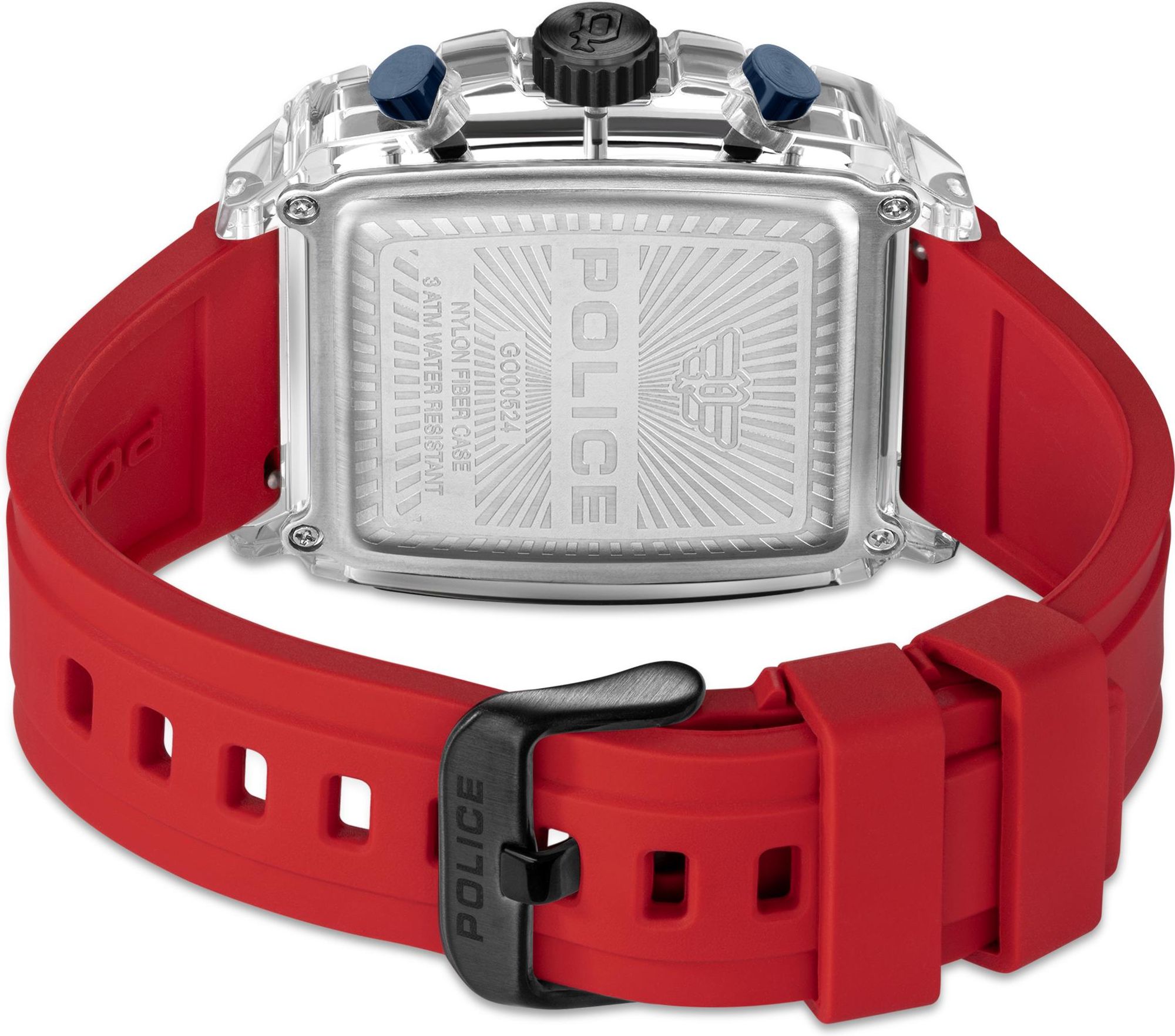 Police CLOUT PEWGO0052402-SET Cronógrafo para hombres Con pulsera adicional Police CLOUT PEWGO0052402-SET Cronógrafo para hombres Con pulsera adicional