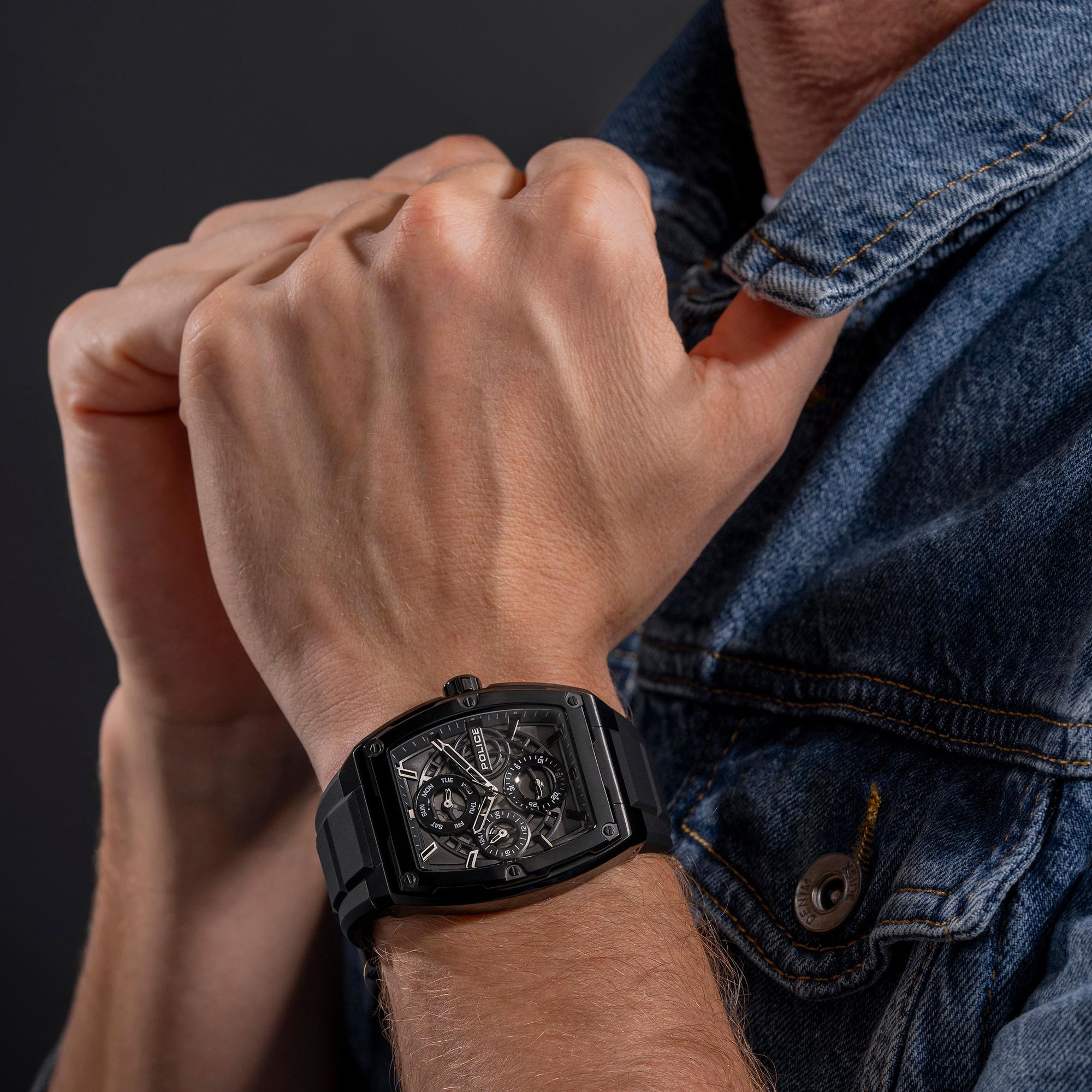 Police CREED PEWJQ0004501 Heren armbandhorloge Police CREED PEWJQ0004501 Heren armbandhorloge