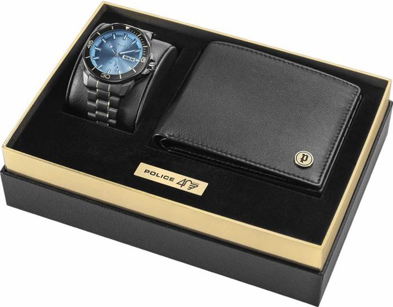 Police THORNTON PEWJH0030301 - SET A Heren armbandhorloge Police THORNTON PEWJH0030301 - SET A Heren armbandhorloge