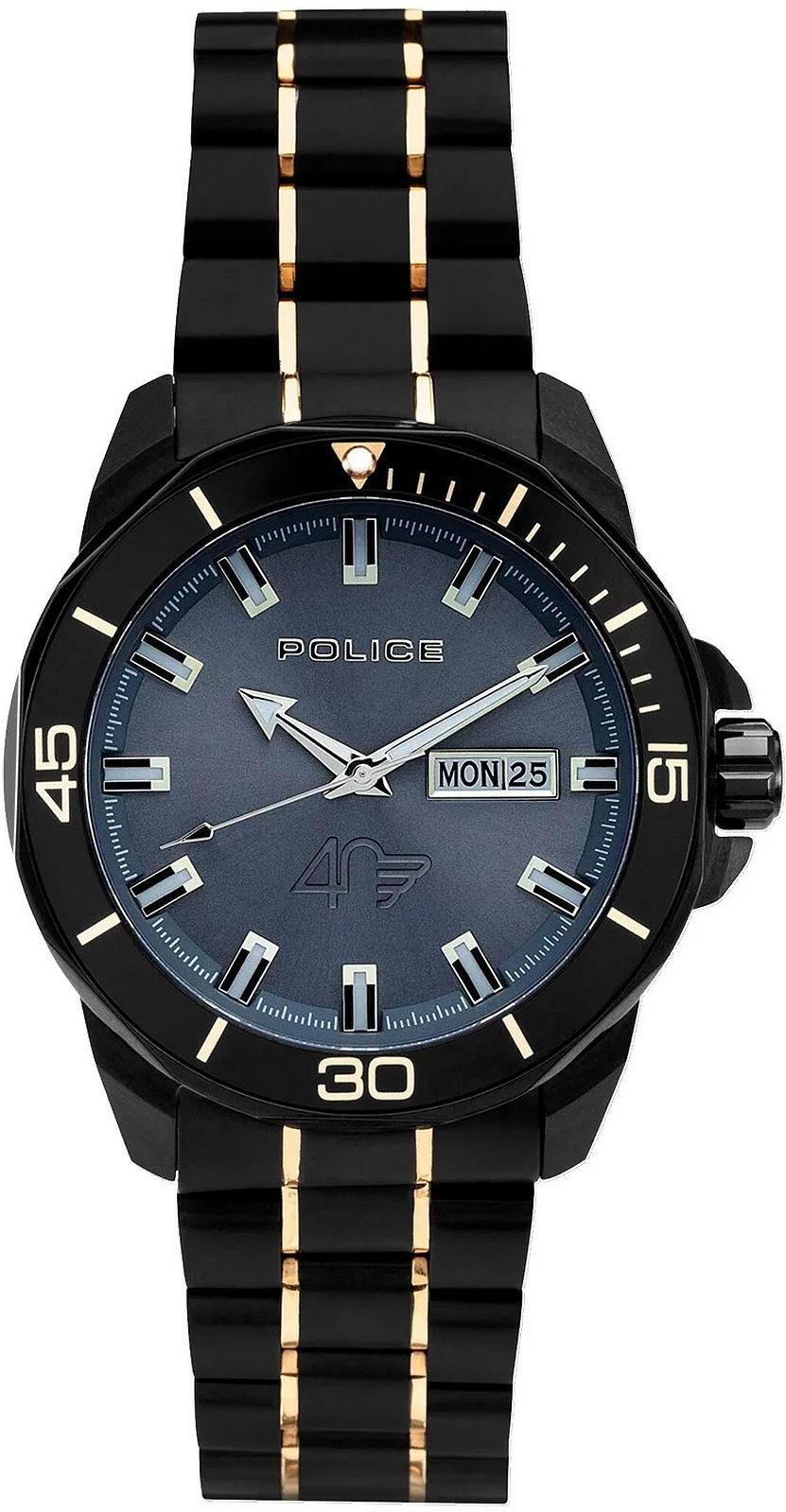 Police THORNTON PEWJH0030301 - SET A Heren armbandhorloge Police THORNTON PEWJH0030301 - SET A Heren armbandhorloge