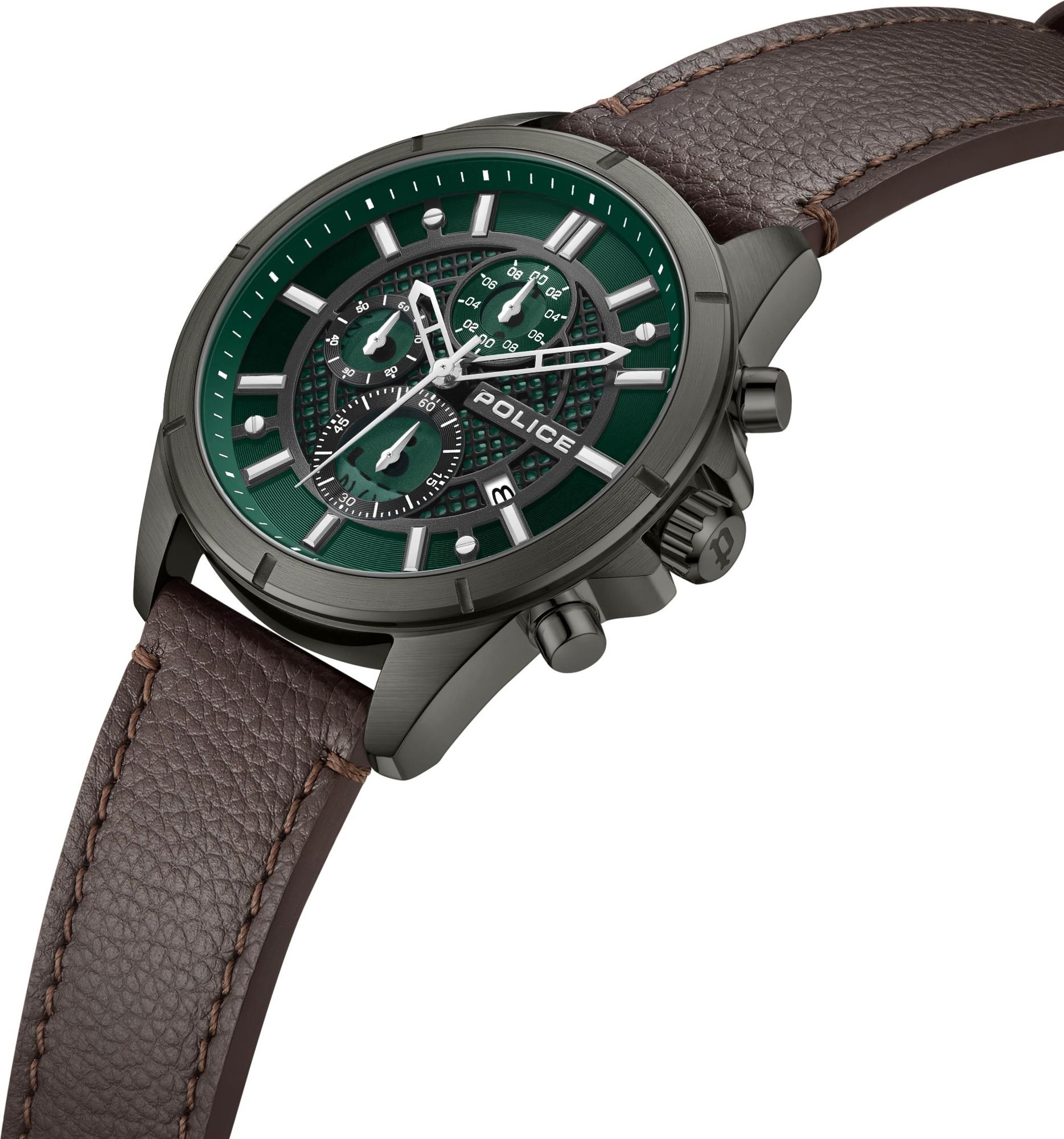 Police BURBANK PEWGC0054002 Herrenchronograph Police BURBANK PEWGC0054002 Herrenchronograph