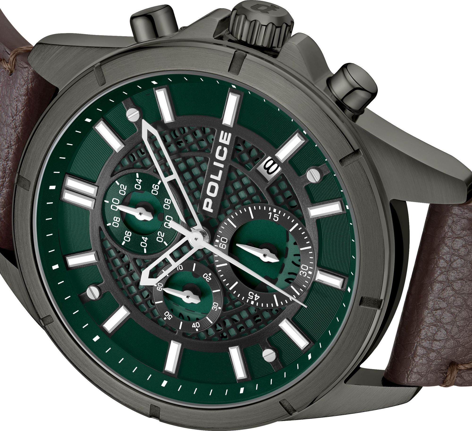 Police BURBANK PEWGC0054002 Herrenchronograph Police BURBANK PEWGC0054002 Herrenchronograph
