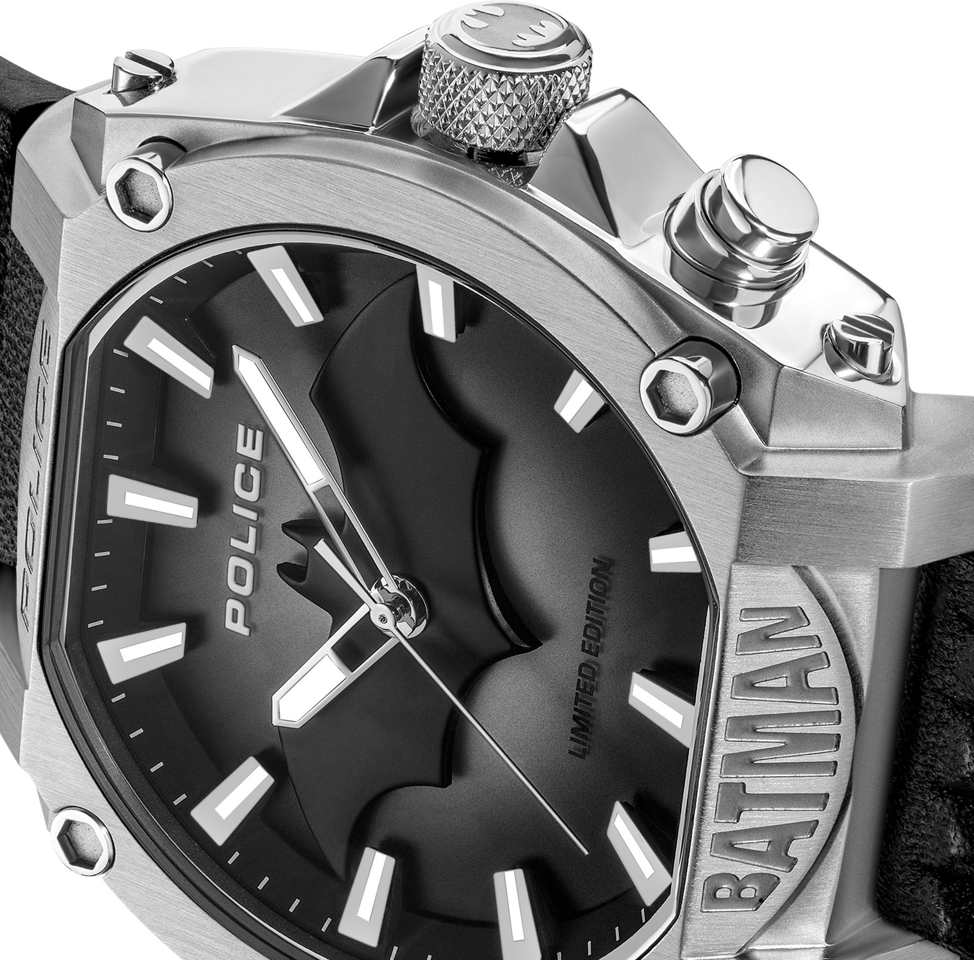 Police BATMAN PEWGD0022603 Orologio da polso uomo Produzione strettamente limitata Police BATMAN PEWGD0022603 Orologio da polso uomo Produzione strettamente limitata