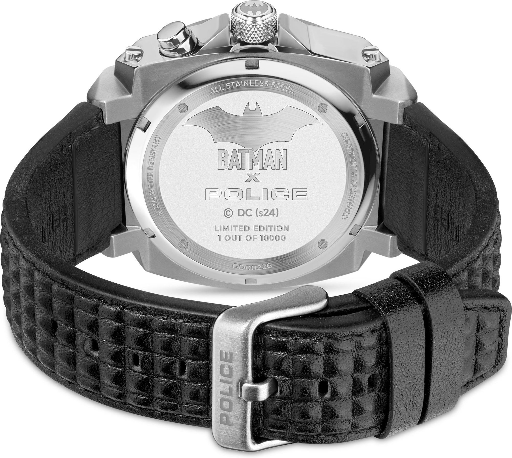 Police BATMAN PEWGD0022603 Orologio da polso uomo Produzione strettamente limitata Police BATMAN PEWGD0022603 Orologio da polso uomo Produzione strettamente limitata