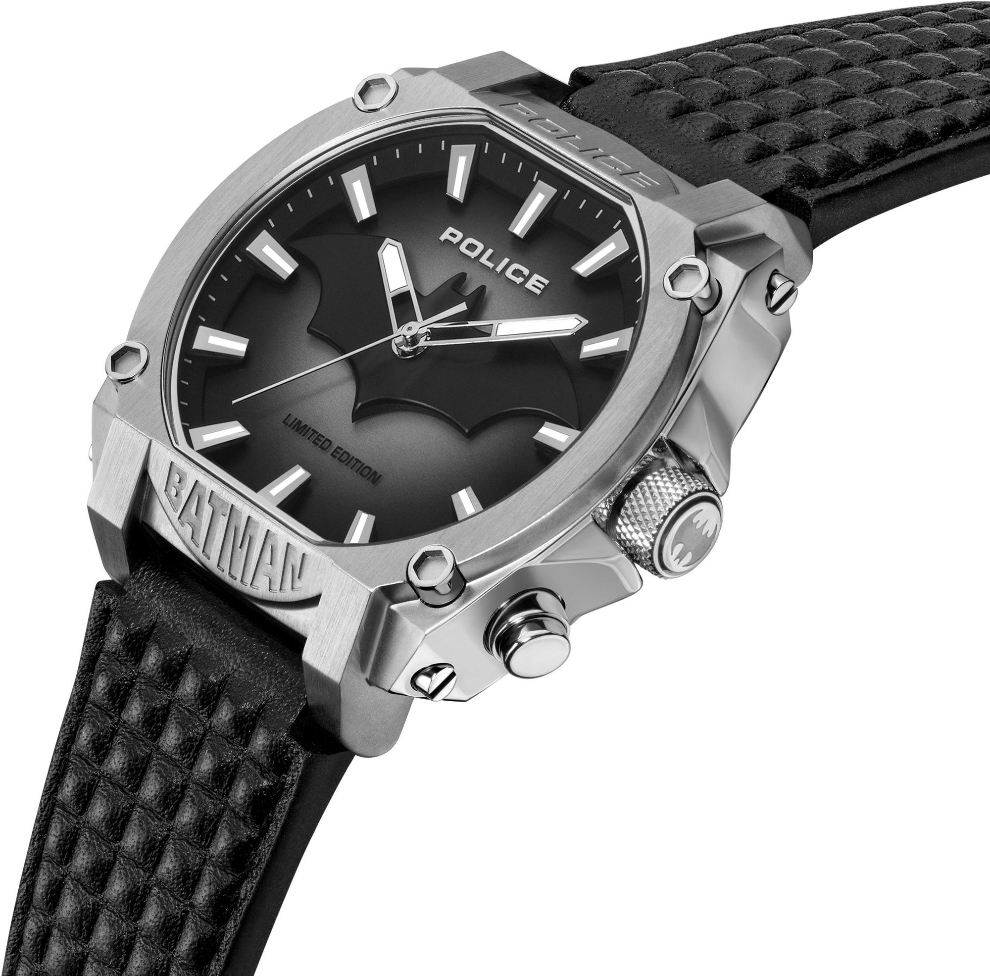 Police BATMAN PEWGD0022603 Orologio da polso uomo Produzione strettamente limitata Police BATMAN PEWGD0022603 Orologio da polso uomo Produzione strettamente limitata