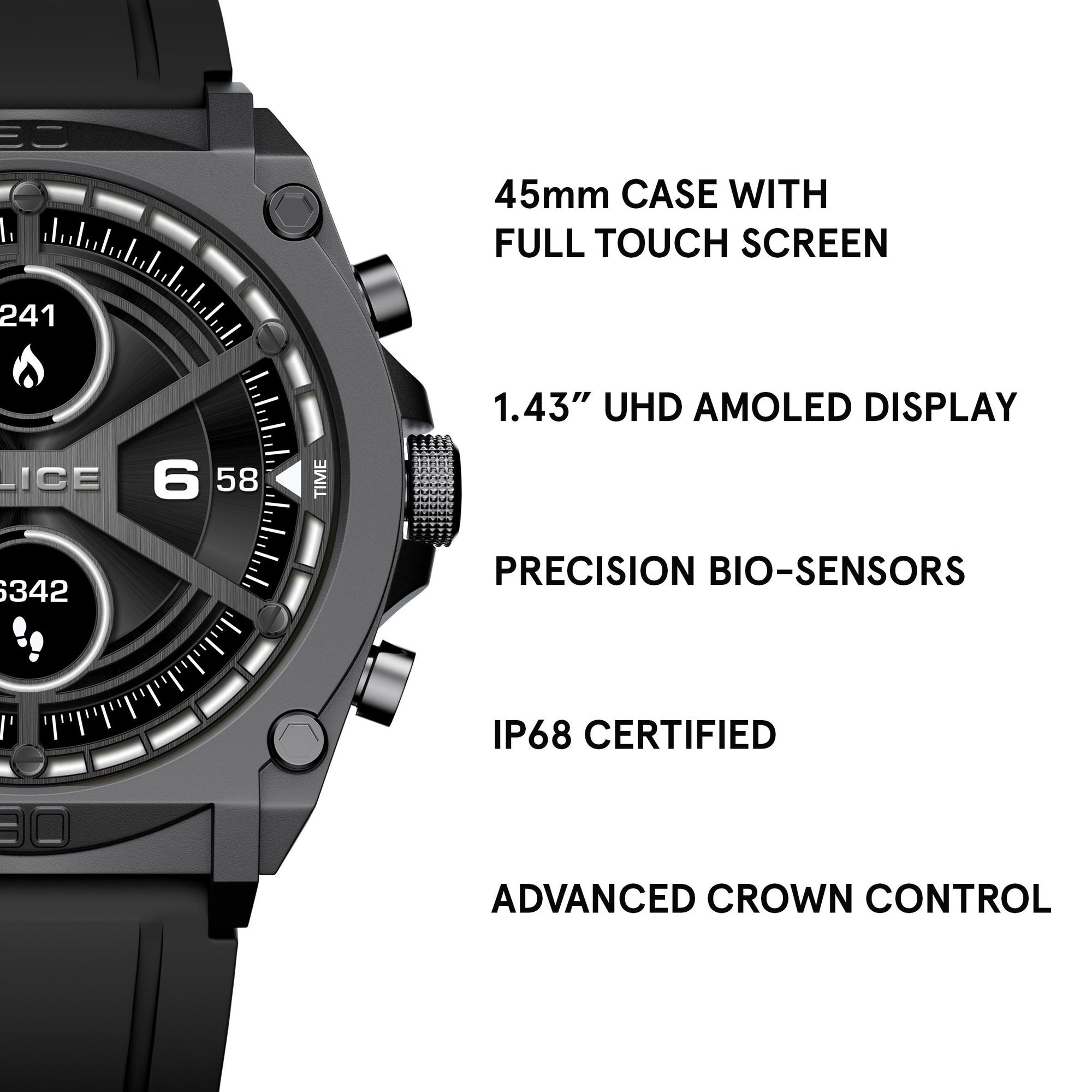 Police MY.AVATAR PEIUN0000102 Smartwatch Police MY.AVATAR PEIUN0000102 Smartwatch