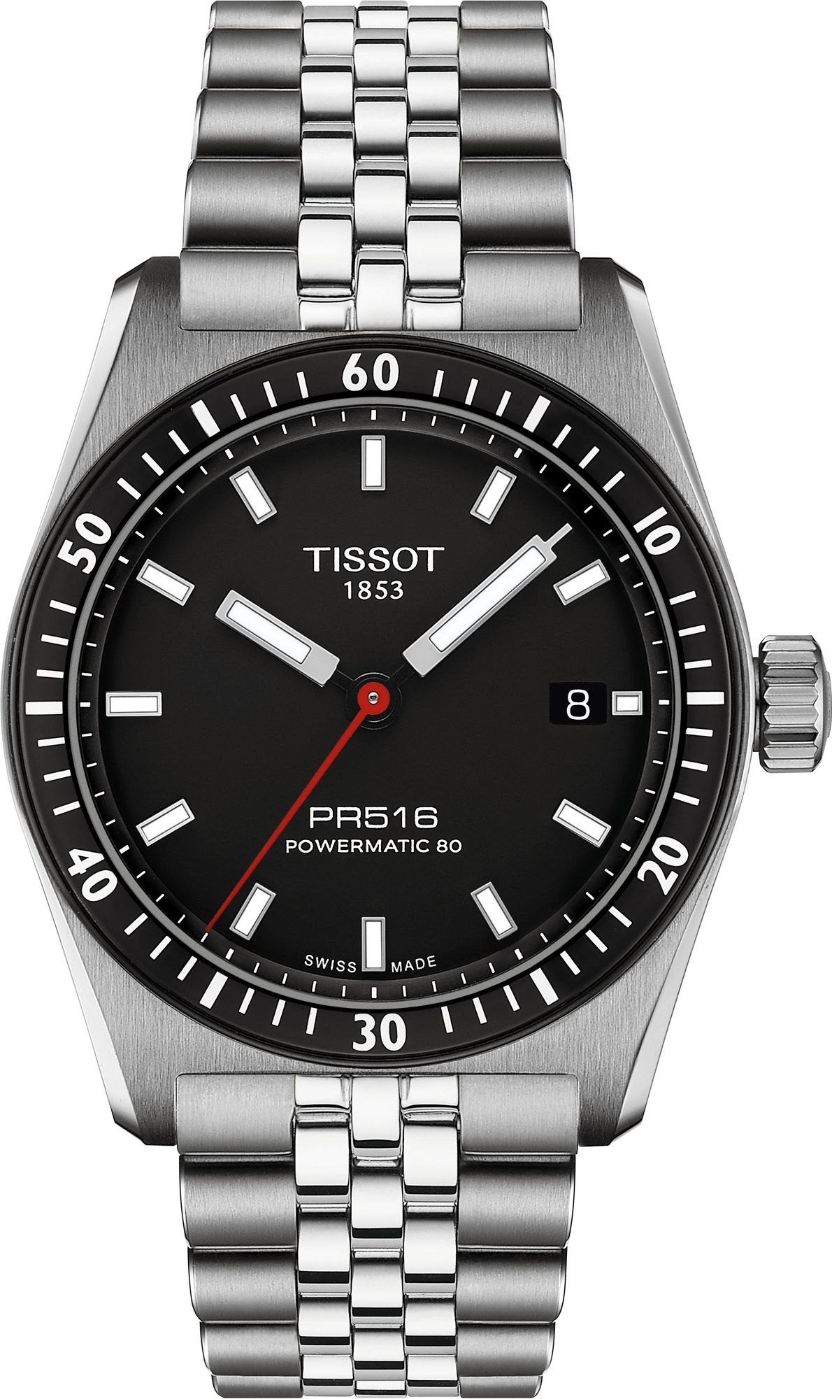 Tissot PR516 Powermatic 80 T149.407.11.051.00 Automatisch horloge voor heren Tissot PR516 Powermatic 80 T149.407.11.051.00 Automatisch horloge voor heren